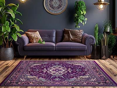 تصویر 4 از گلیم فرش ماشینی مقاوم و اقتصادی برای استفاده روزمره